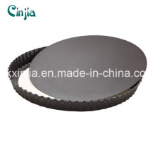 Acier au carbone non-bas Bas Chicha Round Cake Pan Model, Cookware